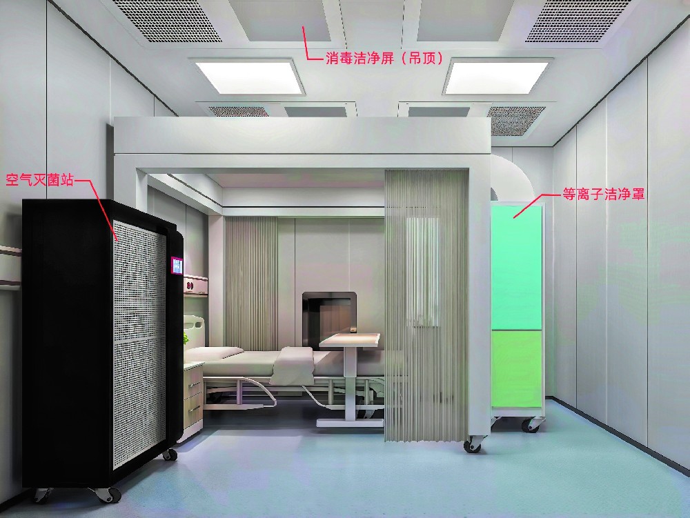 可移动单人百级层流仓